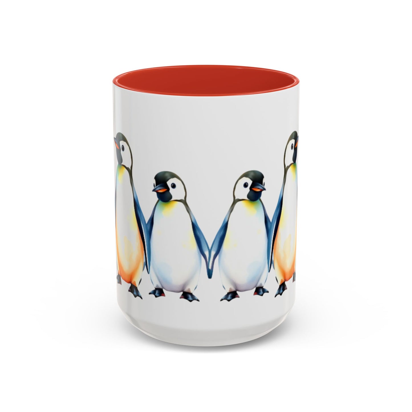 Coffee Mug - Cute Penguin Family Design