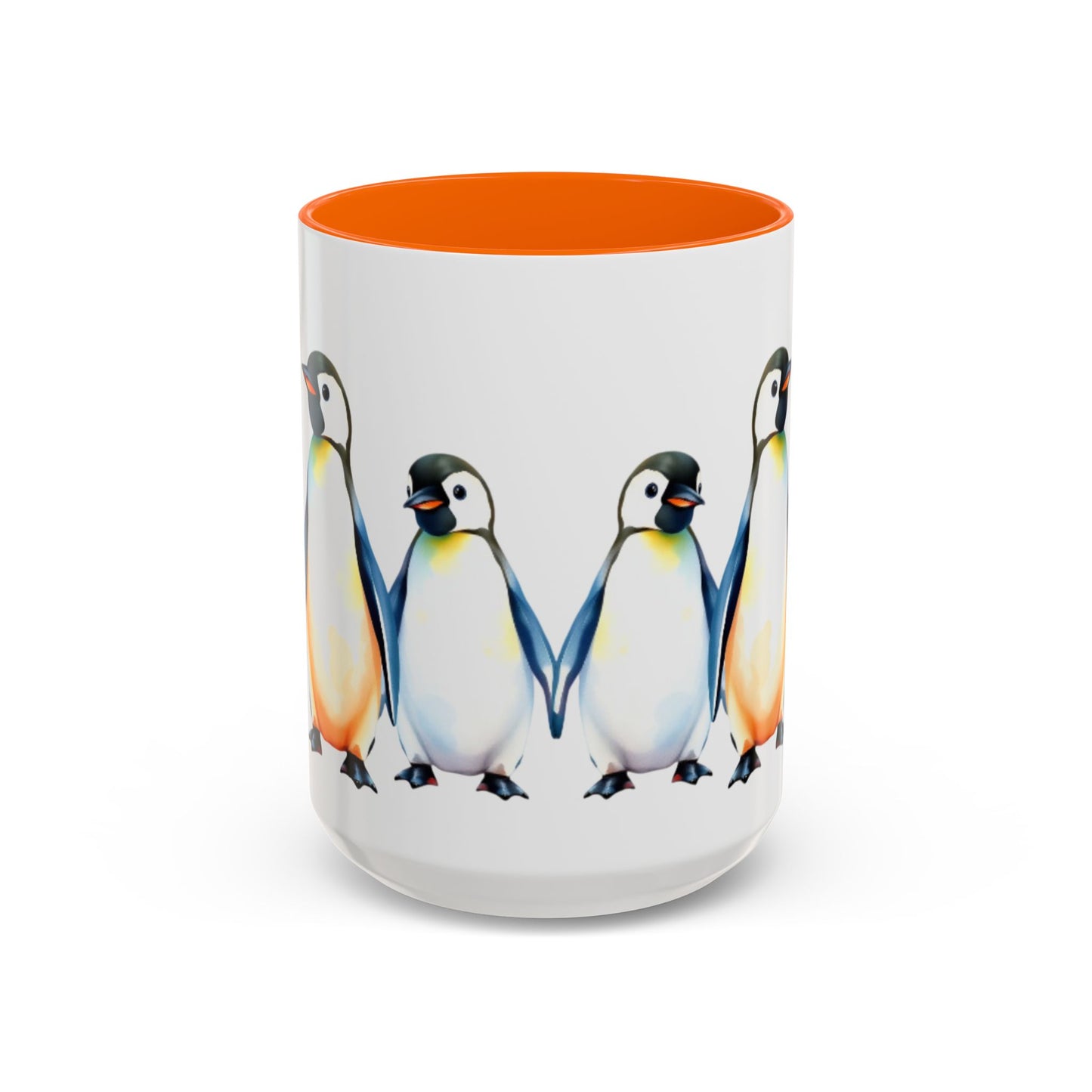 Coffee Mug - Cute Penguin Family Design